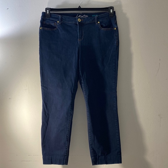 INC Denim | Skinny Leg Curvy Fit Short Style - Picture 1 of 12